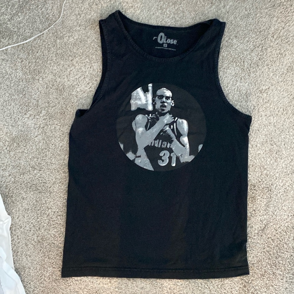 Reggie Miller vintage tank top Size Medium